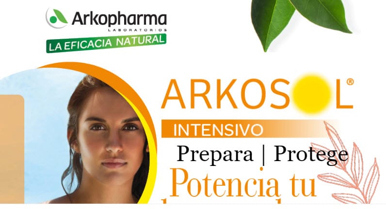 Cuida tu piel  y potencia tu bronceado con Arkosol 🏝☀️ 😎