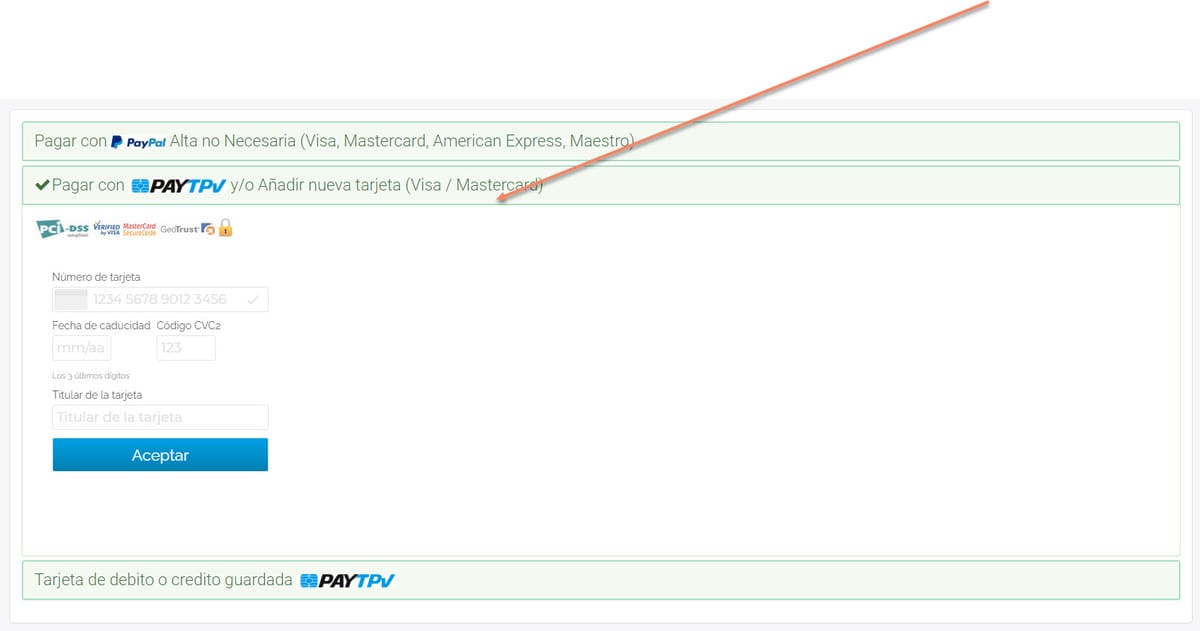 Añadir Tarjeta de Crédito