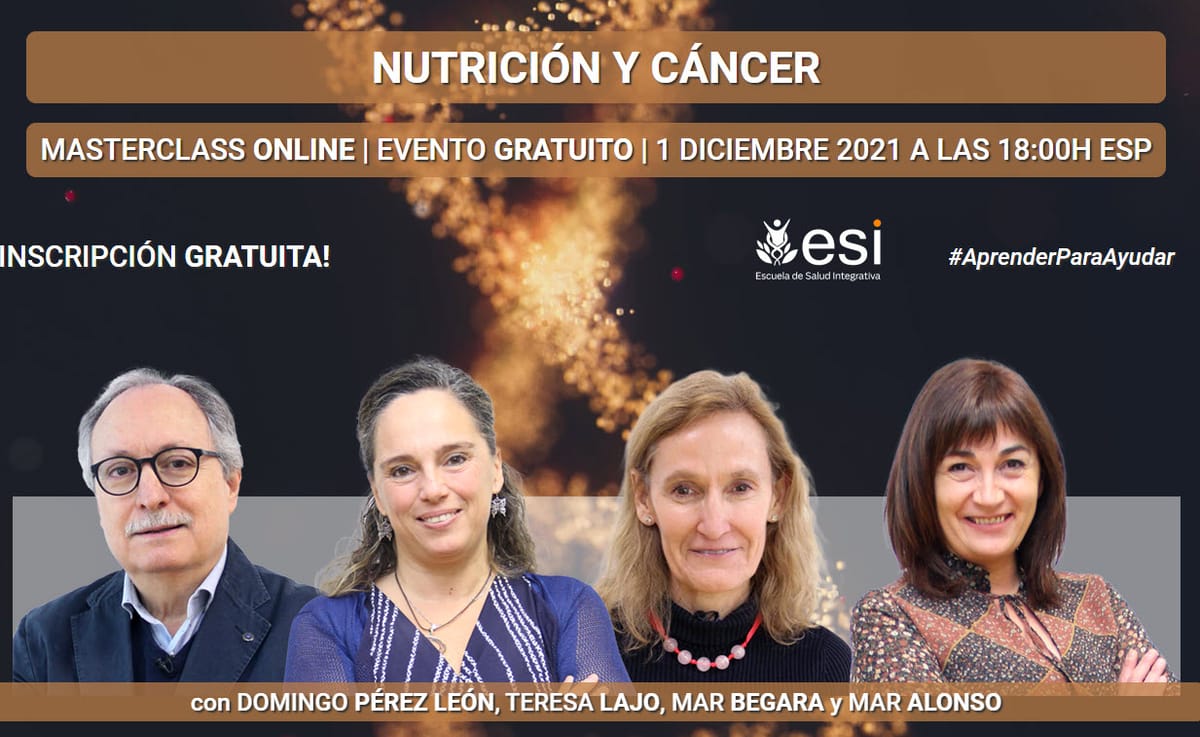 Masterclass Online: Nutrición y Cáncer