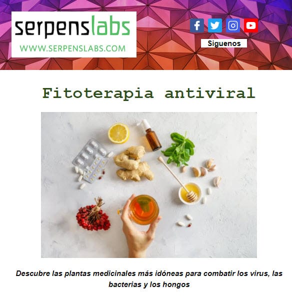 Serpens, fitoterapia antiviral para combatir los virus, las bacterias y los hongos