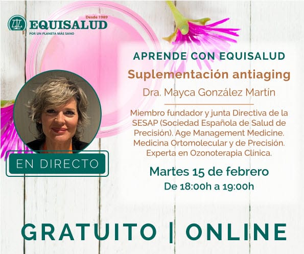 Formación gratuita y online | Suplementación antiaging
