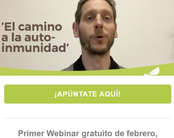 📣 MAÑANA es nuestro primer WEBINAR GRATUITO de febrero 'EL CAMINO A LA AUTOINMUNIDAD'🙊😍