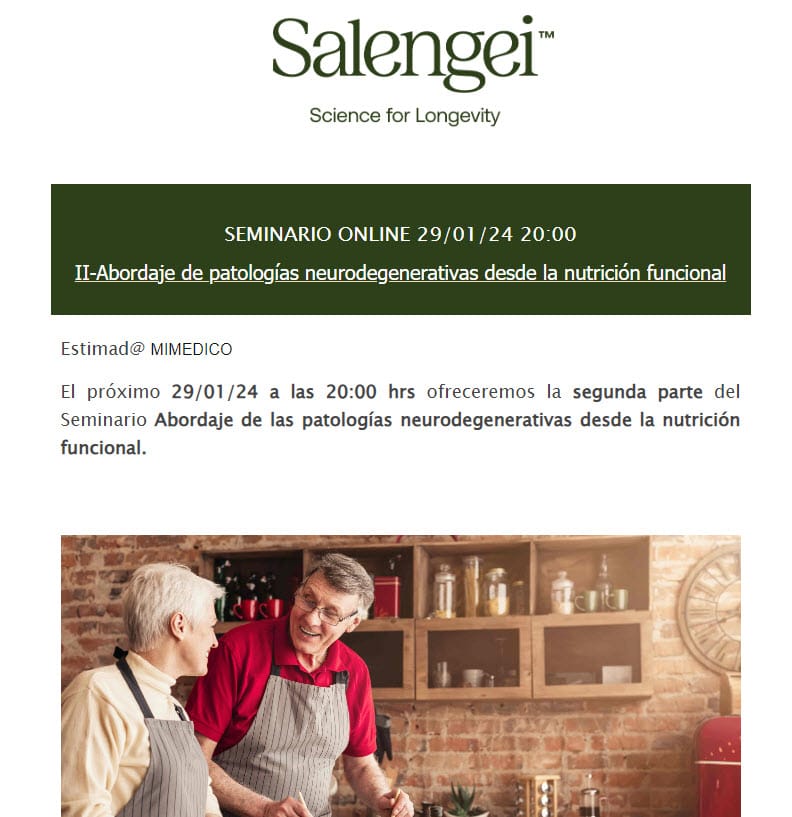 MÓDULO II Seminario Abordaje de las patologías neurodegenerativas desde la nutrición funcional