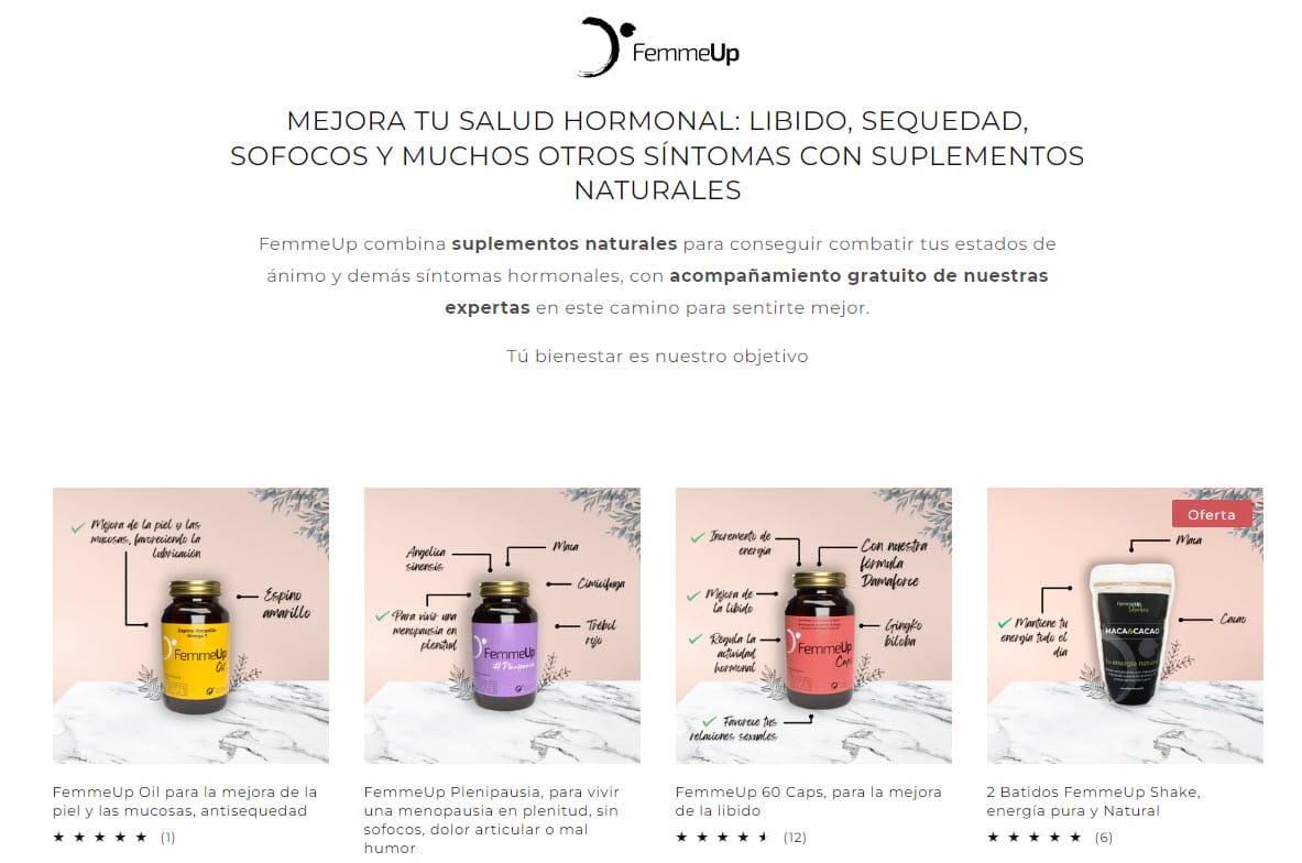 68 Nuevo laboratorio disponible en MiMédico.com FemmeUp