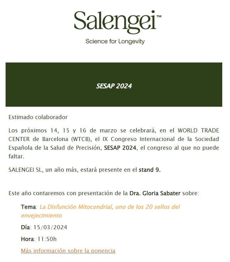 Save the date - SESAP 2024