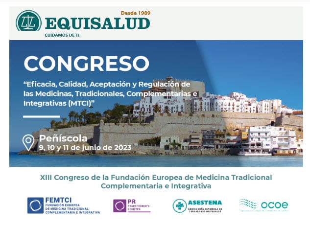 Le esperamos en el XIII Congreso de la Fundación Europea de Medicina Tradicional Complementaria e Integrativa