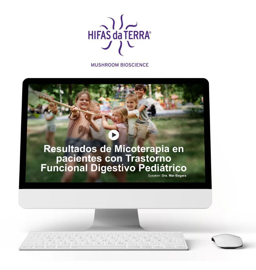 Replay webinar -  Resultados de Micoterapia en pacientes con Trastorno Funcional Digestivo Pediátrico