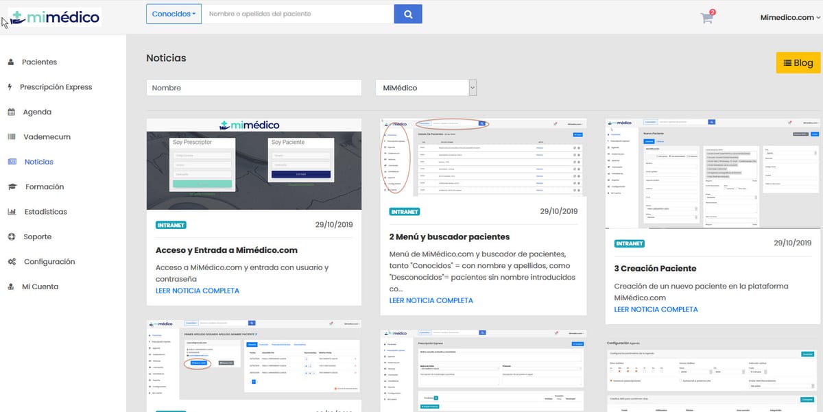 9 Noticias y formación
