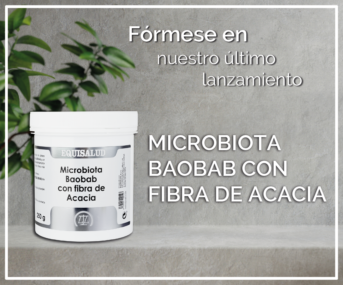 📺 Fórmese en... nuestro último lanzamiento: Microbiota Baobab con fibra de Acacia