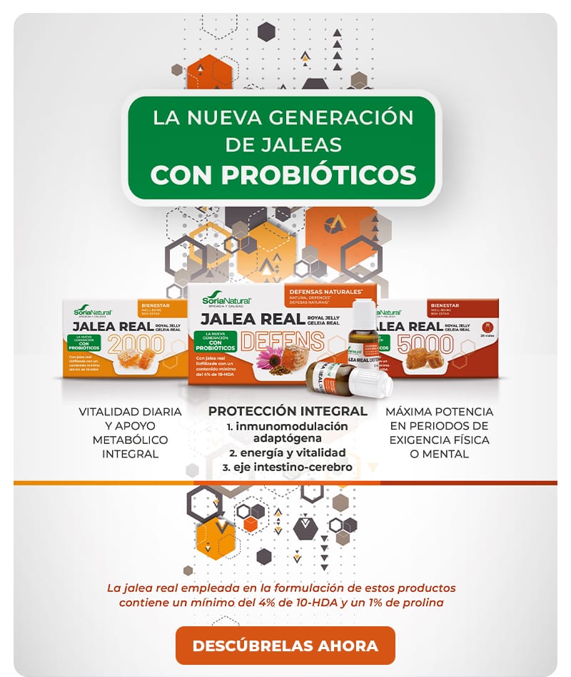 Prueba las nuevas jaleas reales con probióticos 🟠 Más energía, más bienestar