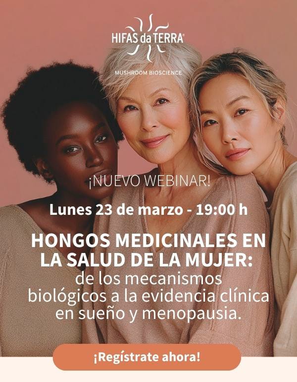 Nuevo webinar! Hongos medicinales en la salud de la mujer.