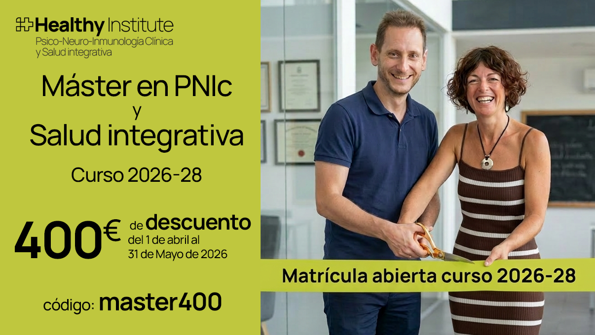 ✅ Matrícula abierta para nuestro Máster en PNIc y Salud Integrativa😀👍