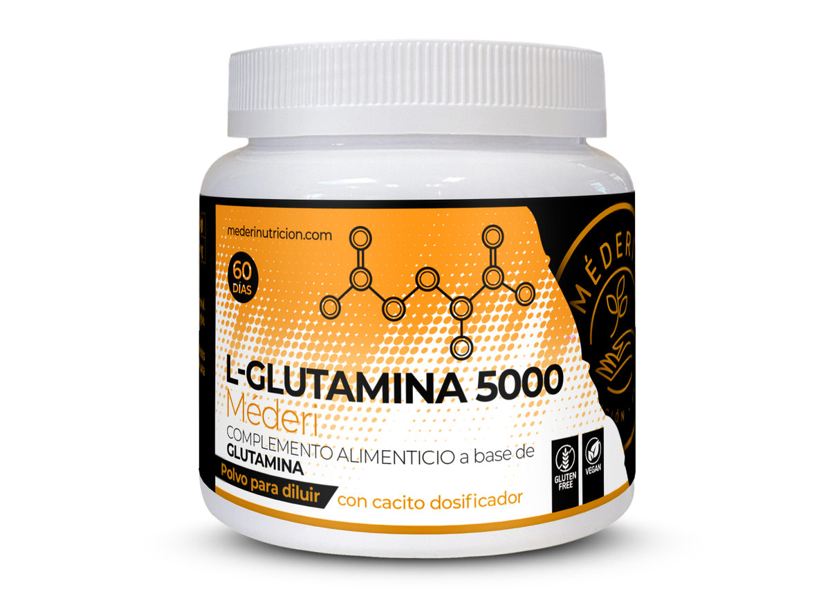LANZAMIENTO - L-GLUTAMINA 5000 MÉDERI (300 gr)