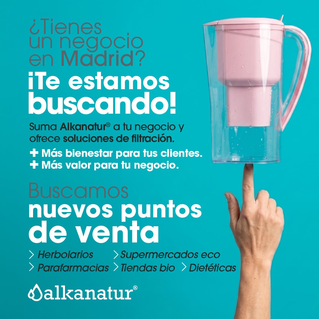 Madrid: buscamos nuevos Puntos de Distribución Alkanatur 💙