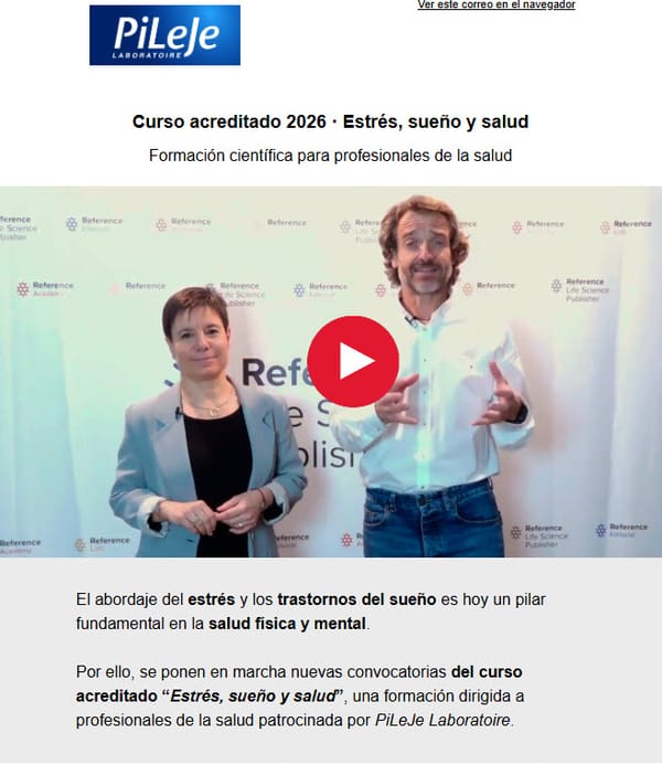 Nueva convocatoria curso acreditado 2026: Estrés, sueño y salud