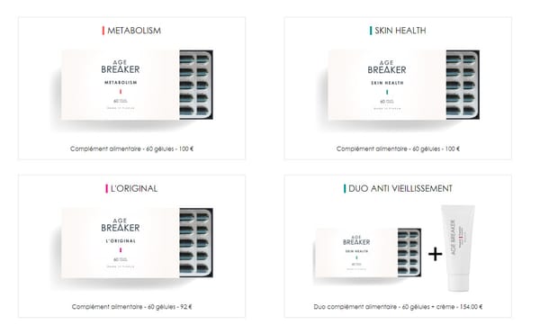 63 Nuevo laboratorio disponible en MiMédico.com AGE BREAKER