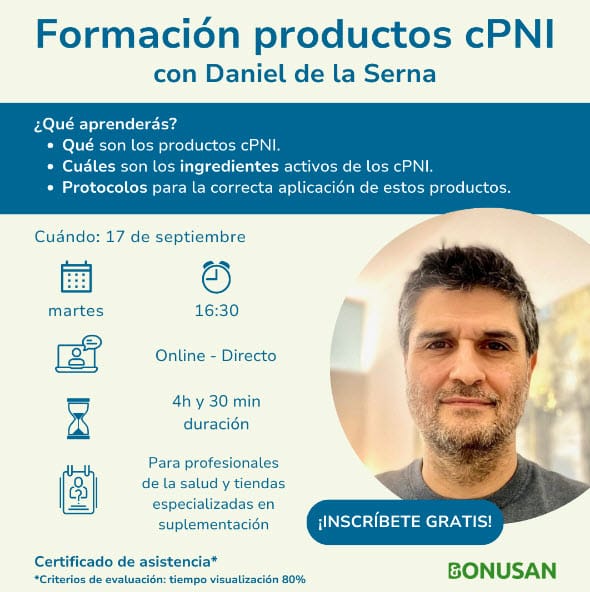 Formación gratis sobre productos cPNI 🎓