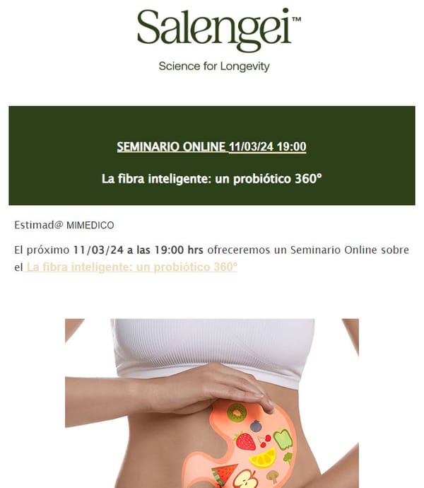 La Fibra Inteligente: Un prebiótico 360°