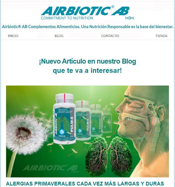 Nuevo Artículo Blog 01/03 Airbiotic - I ❤ AB