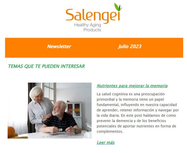 Noticias sobre salud y antienvejecimiento para profesionales