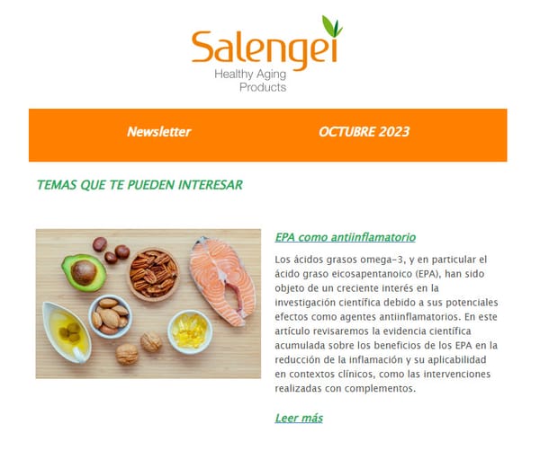 Noticias sobre salud y antienvejecimiento para profesionales