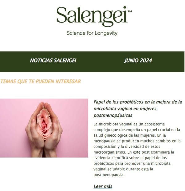 Noticias sobre salud y antienvejecimiento para profesionales