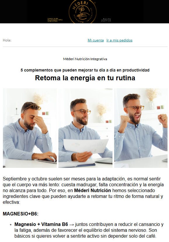 Si te consideras una persona activa este email es para ti.