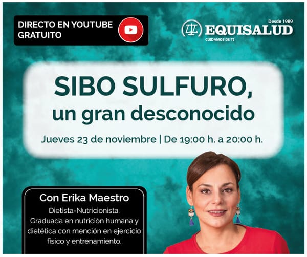 SIBO sulfuro, un gran desconocido | ¡Directo gratuito en Youtube!