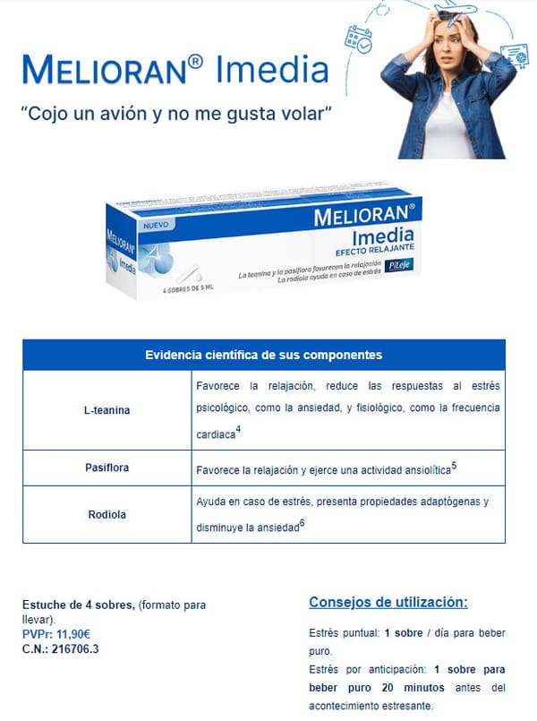 ¡Nuevo lanzamiento Melioran® Imedia! 🧠
