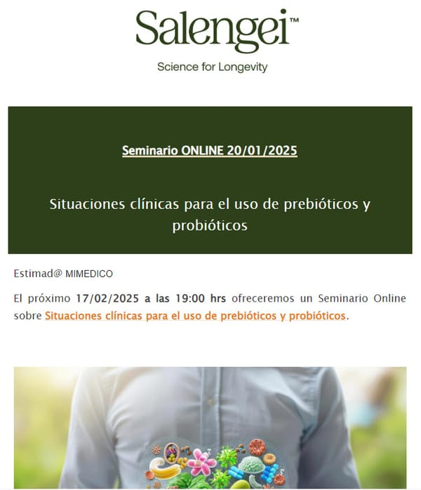 Situaciones clínicas para el uso de prebióticos y probióticos