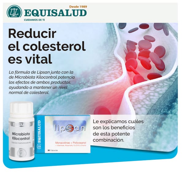 Nueva sinergia Microbiota Kilocontrol y Lipsan. Esto le va a interesar