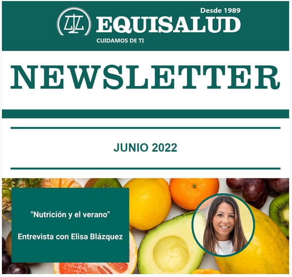 Newsletter de Equisalud: junio 2022