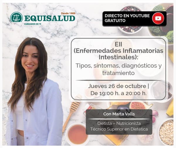 Enfermedades Inflamatorias Intestinales | ¡Directo gratuito en Youtube!