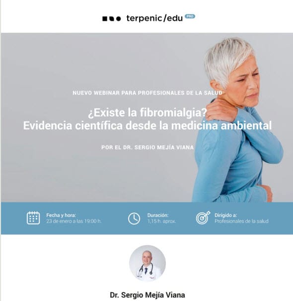 ⚡️Últimas plazas ⚡️ Webinar ¿Existe la fibromialgia? Evidencia científica desde la medicina ambiental, por el Dr. Sergio Mejía Viana