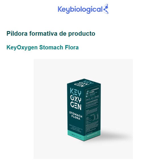 Píldora formativa de producto KeyOxygen Stomach Flora