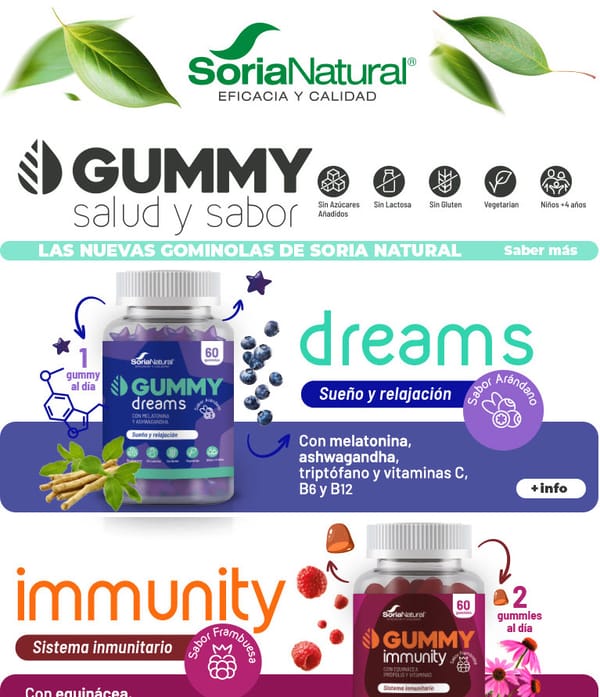 NOVEDAD 🆕 GUMMY, las gominolas de Soria Natural 🌱