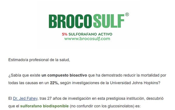 [ESTUDIO CLÍNICO] El compuesto que reduce un 22% la mortalidad según Johns Hopkins