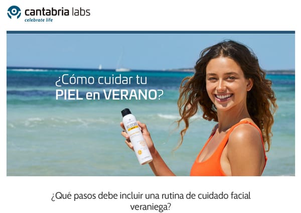 💆 Aprende a cuidar tu piel y tu pelo este verano