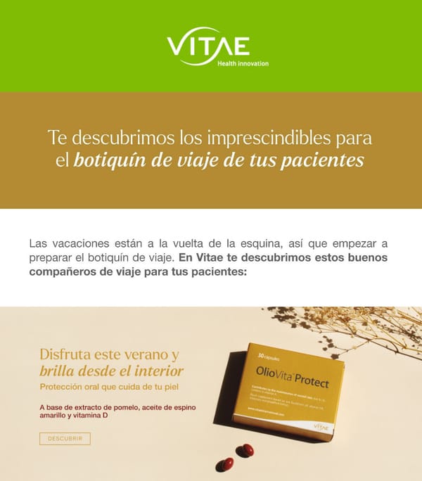 Te descubrimos los imprescindibles para el botiquín de viaje de tus pacientes