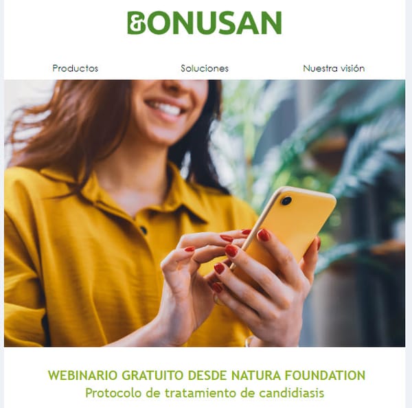 Invitación al webinario sobre protocolo de tratamiento candidiasis