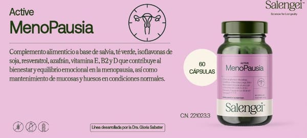 ACTIVE MENOPAUSIA, el nuevo producto de Salengei