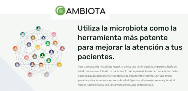 92 - Nuevo laboratorio disponible en MiMédico.com - Test Microbiota AMBIOTA