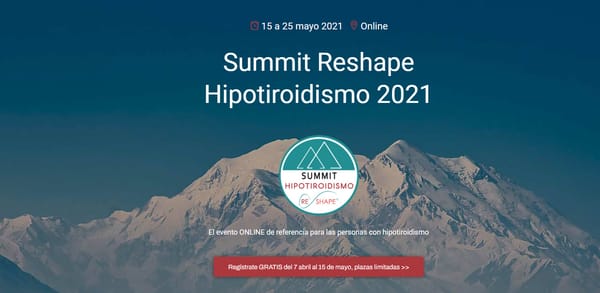 Summit Reshape: Hipotiroidismo 2021