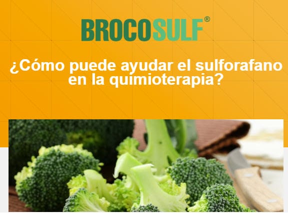 ¿Cómo puede ayudar el sulforafano en la quimioterapia?