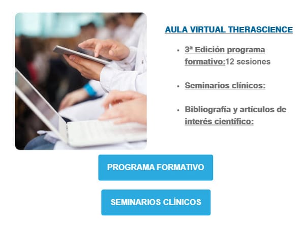 AULA VIRTUAL: Nuevos contenidos formativos gratuitos.
