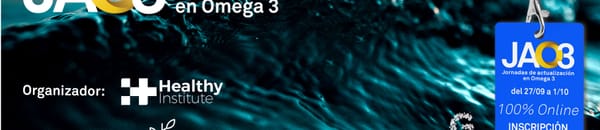 📣Ya han empezado las Jornadas de actualización en Omega 3 😊