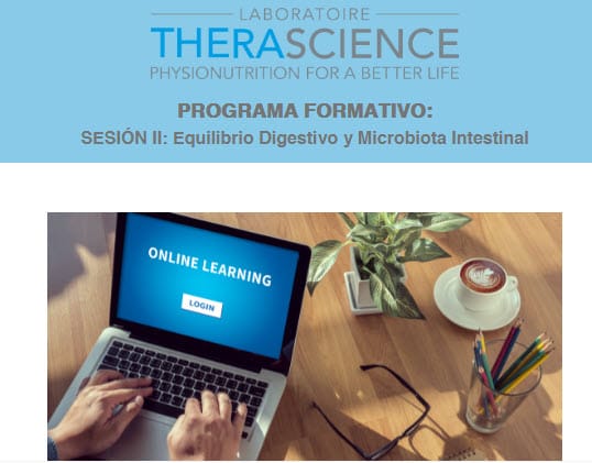 Recordatorio inscripción--> SESIÓN II: Equilibrio Digestivo y Microbiota Intestinal