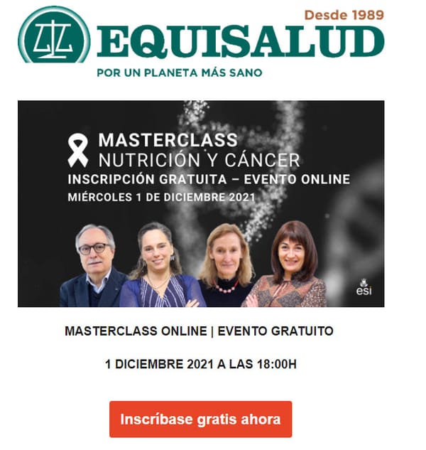 📢 Evento gratuito el 1 de diciembre de la Escuela de Salud Integrativa