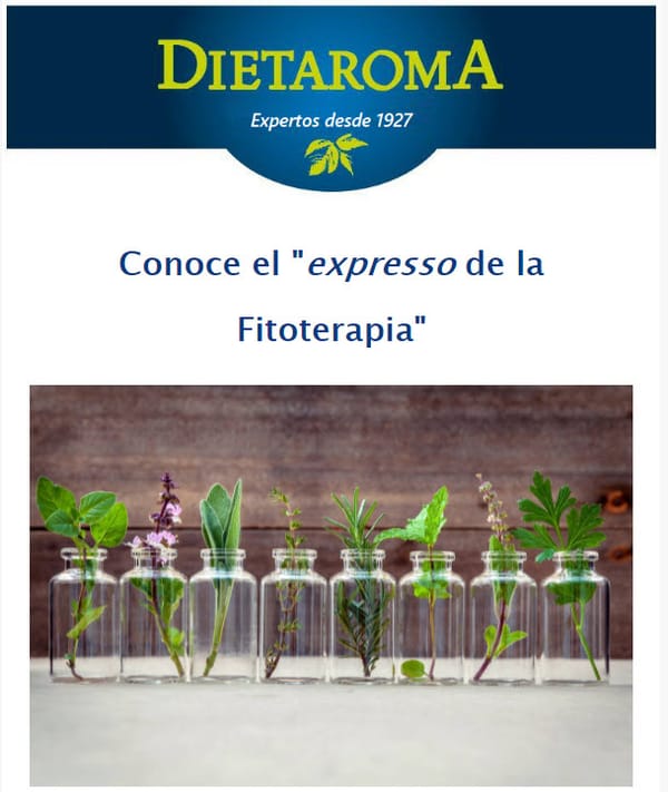 Dietaroma, el ' expresso de la fitoterapia', llega a España
