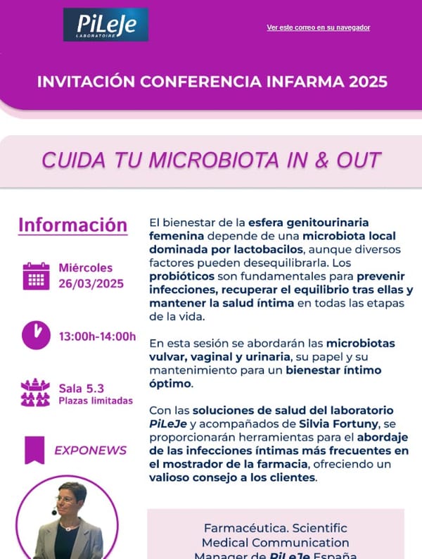 Nos vemos en INFARMA BCN 📍 Stand F61